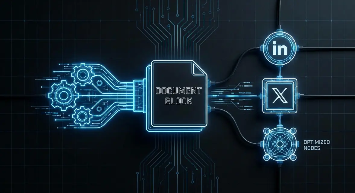 Hero image for: Architecting zero-touch content repurposing AI pipelines for LinkedIn and X